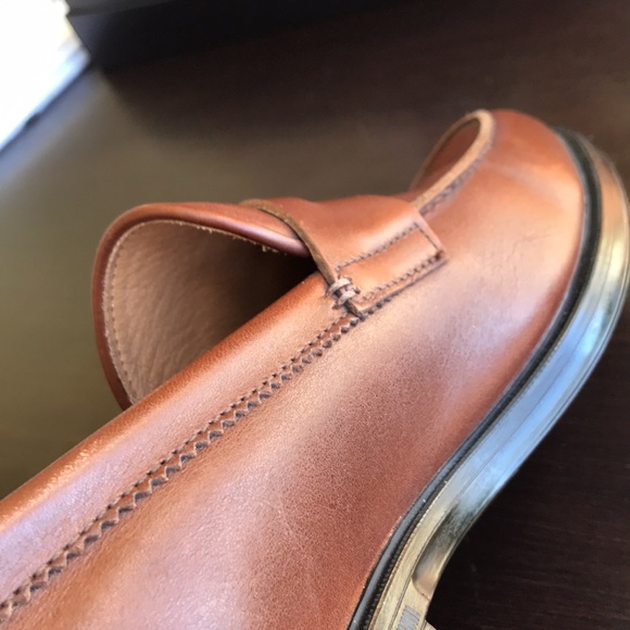 AQUATALIA MENS SIZE 13 NEIL LEATHER LOAFERS - Picture 5 of 10